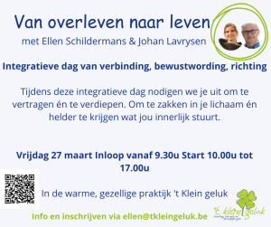 Van overleven naar leven